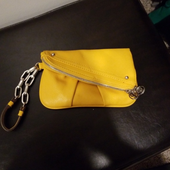 Jennifer Lopez Handbags - 5 for $25- Like New! Yellow wristlet